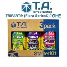 StarterKit Tripart Terra Aquatica для м'якої води 3 до 0.5L + Ph down 25г