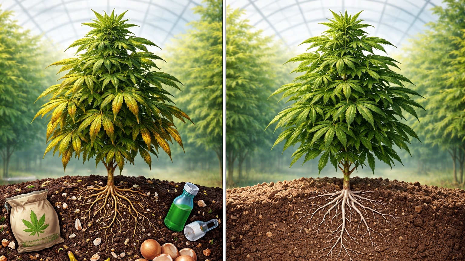 правильний субстрат для марихуани