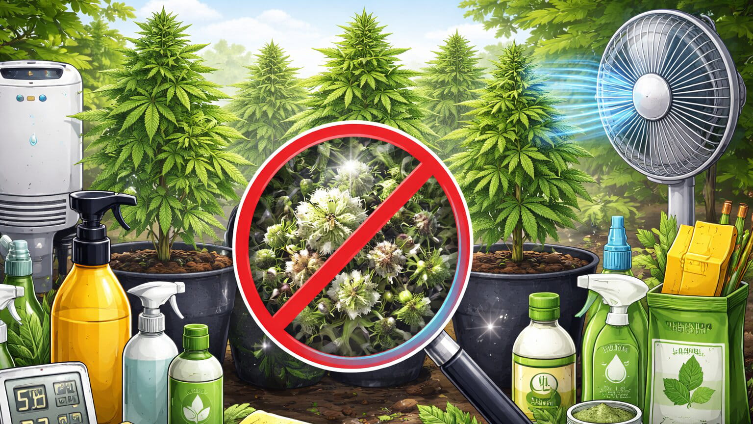 пліснява конопель