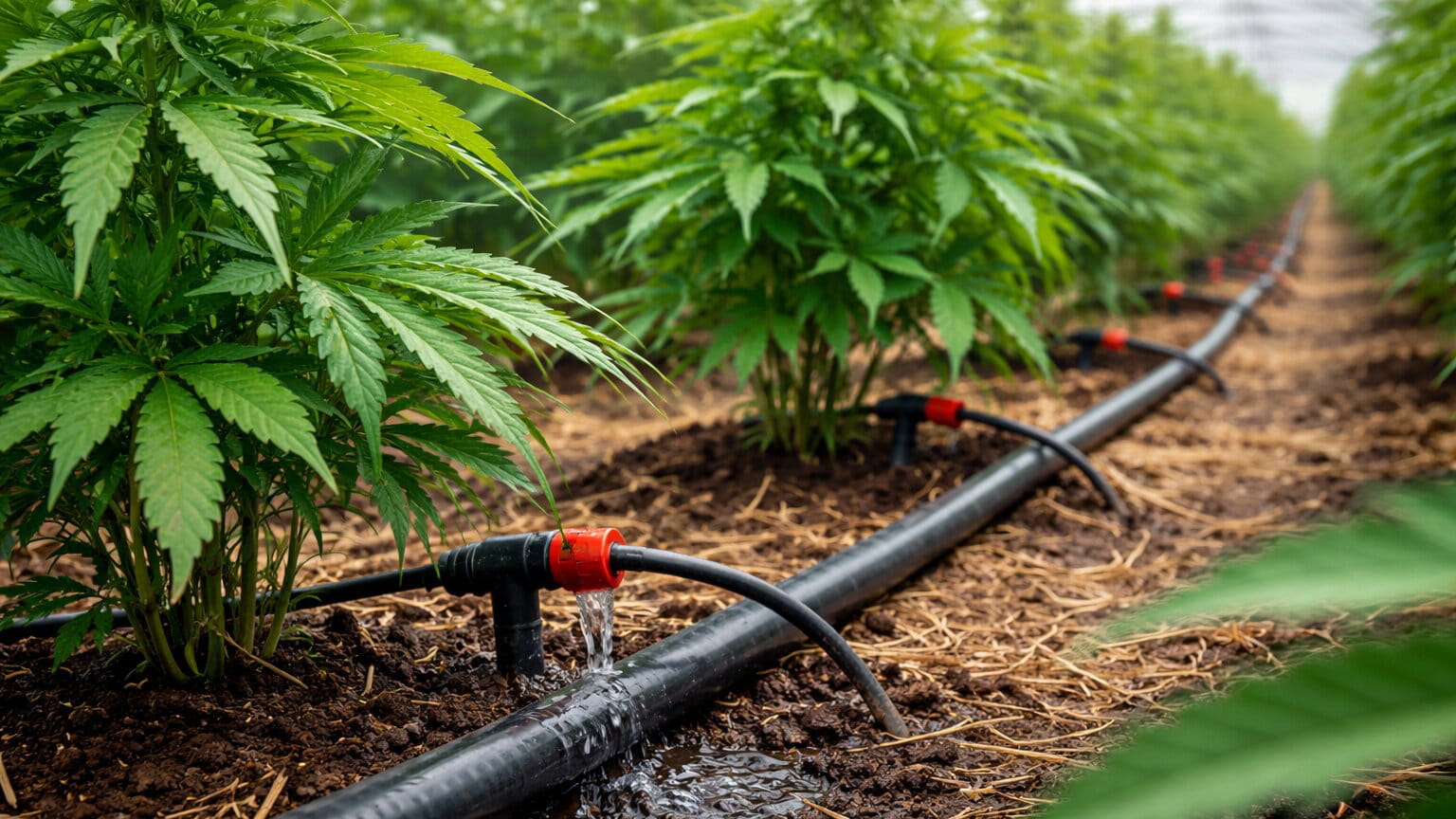 як поливати коноплі
