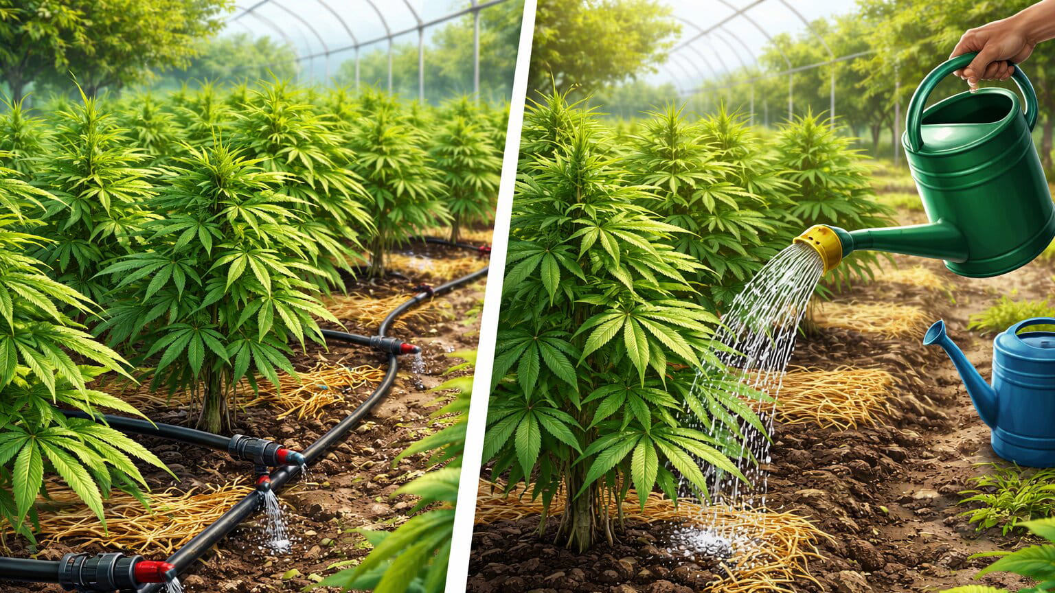 як поливати ганжу