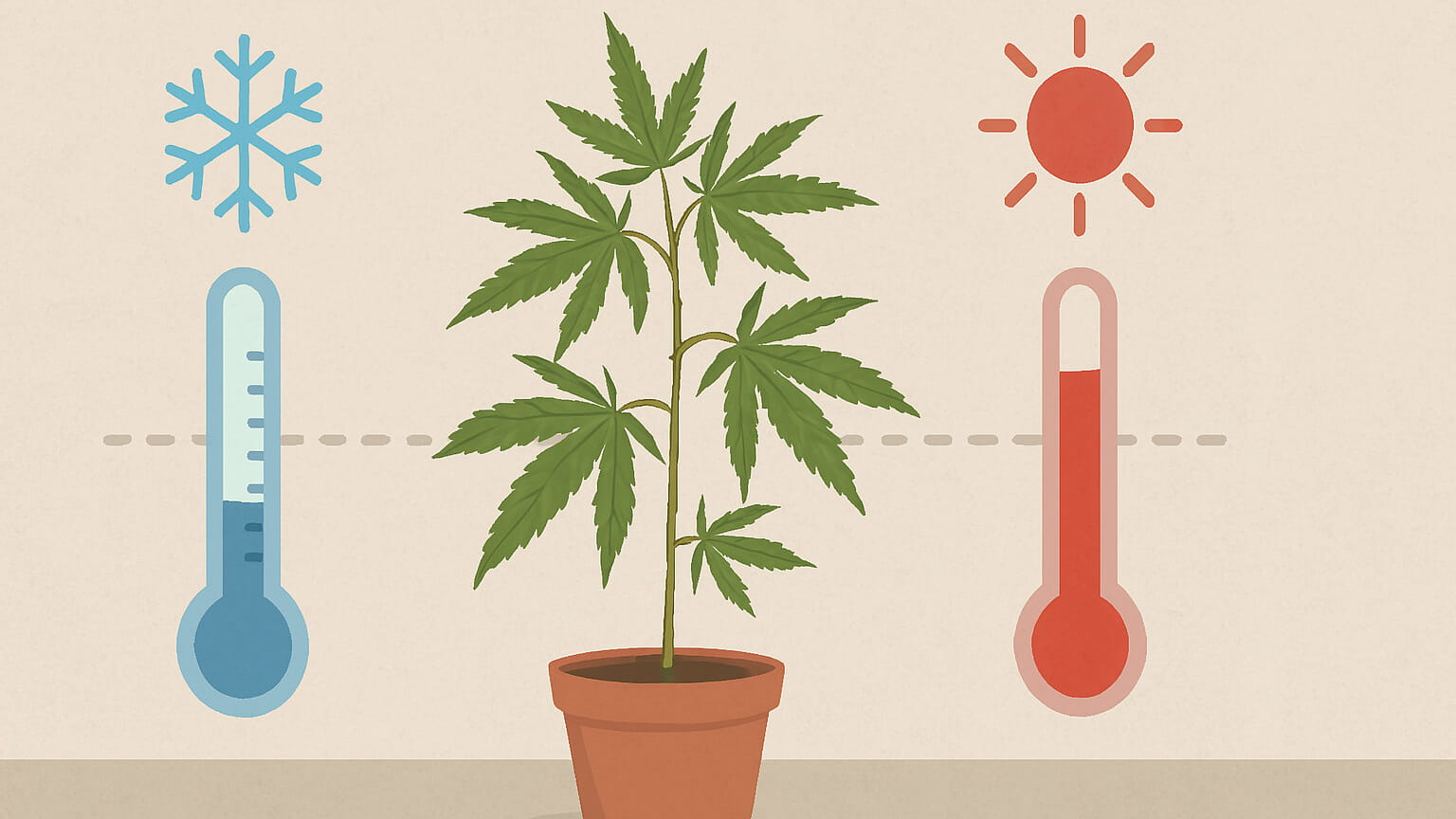 марихуана на холоде температура для роста ганжи