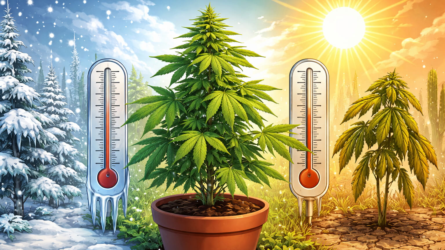температура для марихуаны выращивание температура каннабис